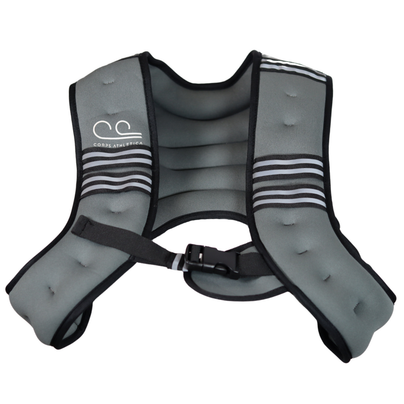 CORPS Tactique® Unisex Weighted Vest - Gray (8lbs)