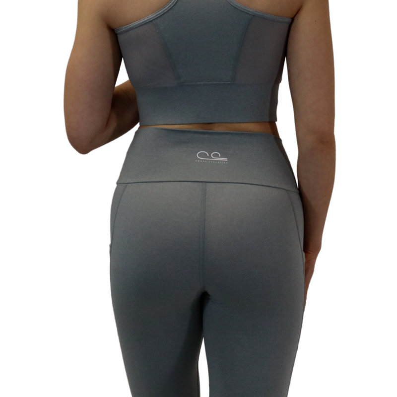 CORPS ReBelle® Crop and Leggings Training Set - Gray